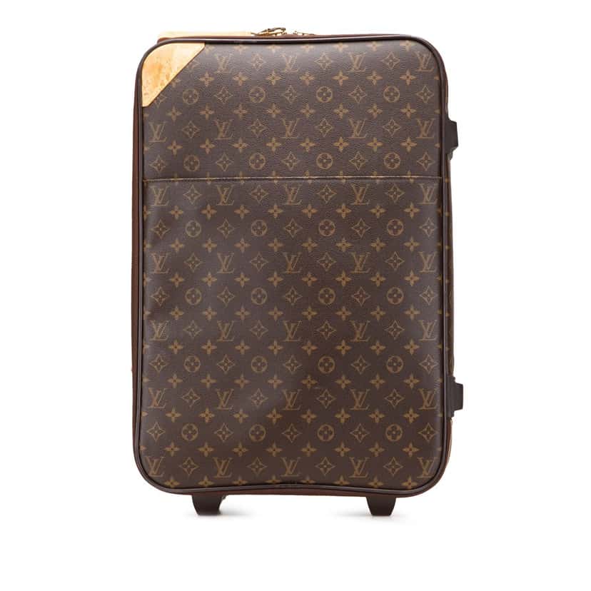 Louis Vuitton Monogram Pegase 55 Brown Canvas Good condition - Front View