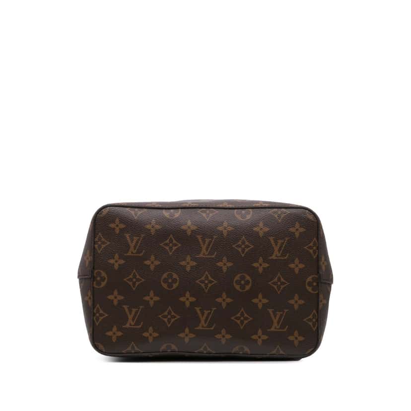 Louis Vuitton Monogram Braided Neonoe MM Brown Canvas Good condition - Inside View