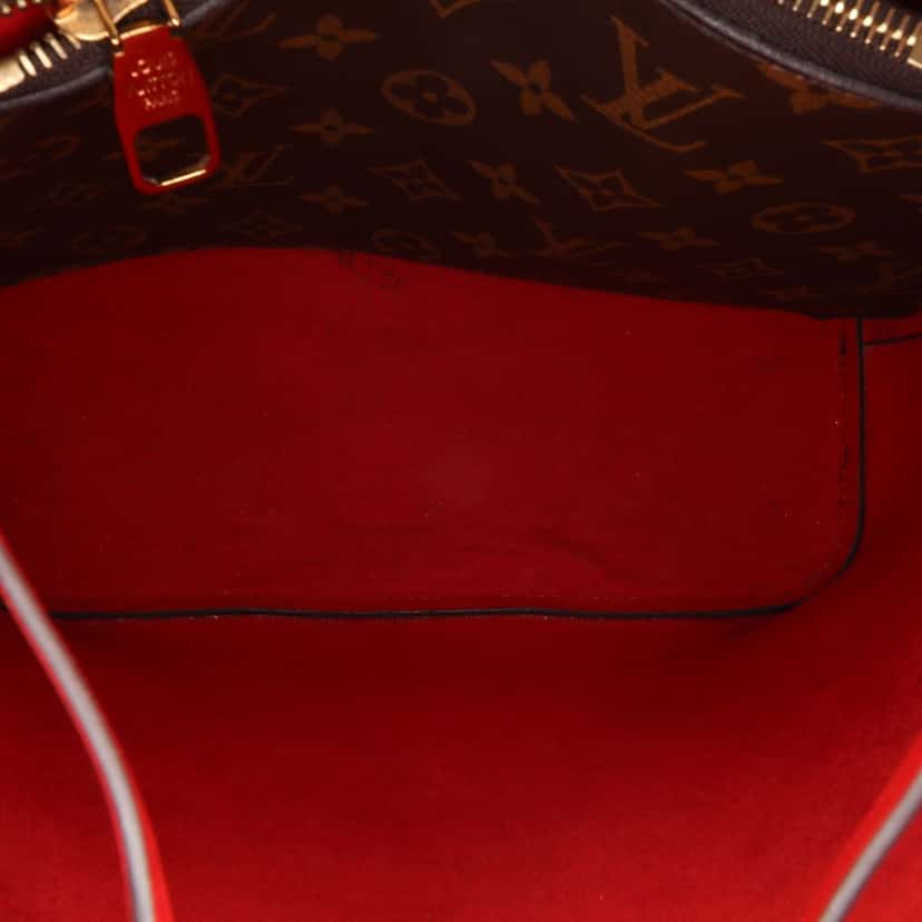Louis Vuitton Monogram Braided Neonoe MM Brown Canvas Good condition - Box View