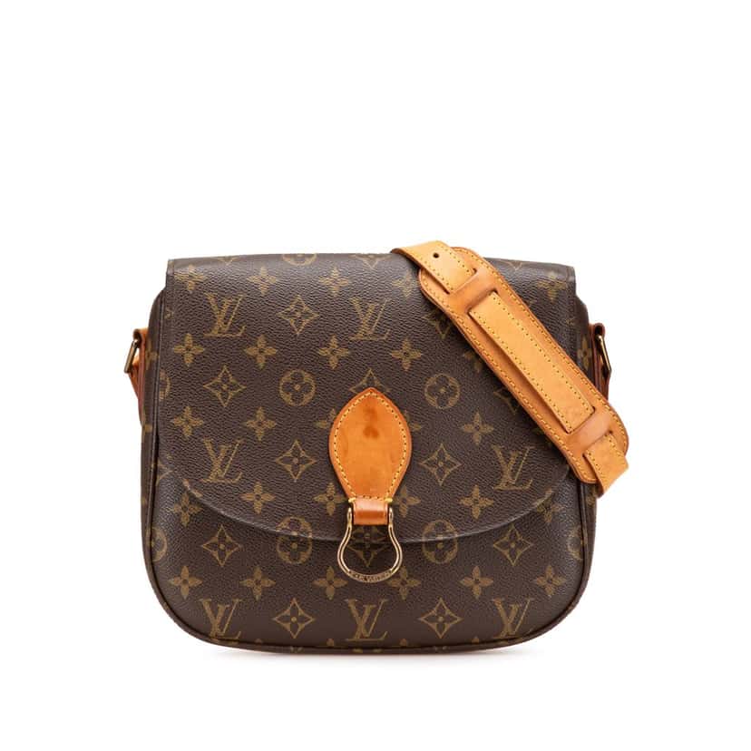 Louis Vuitton Monogram Saint Cloud GM Brown Canvas Fair condition - Front View