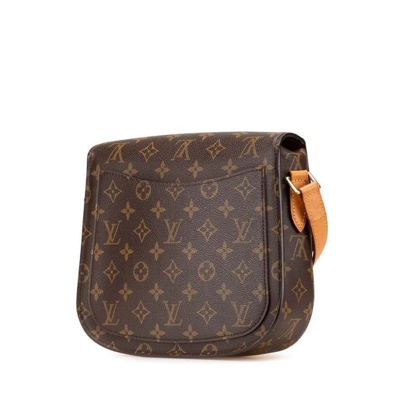 Louis Vuitton Monogram Saint Cloud GM Brown Canvas Fair condition - Back View