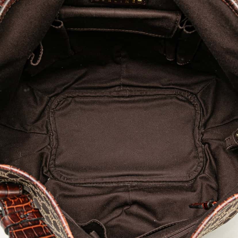 Celine Macadam Canvas Bittersweet Hobo Brown Canvas Good condition - Model View