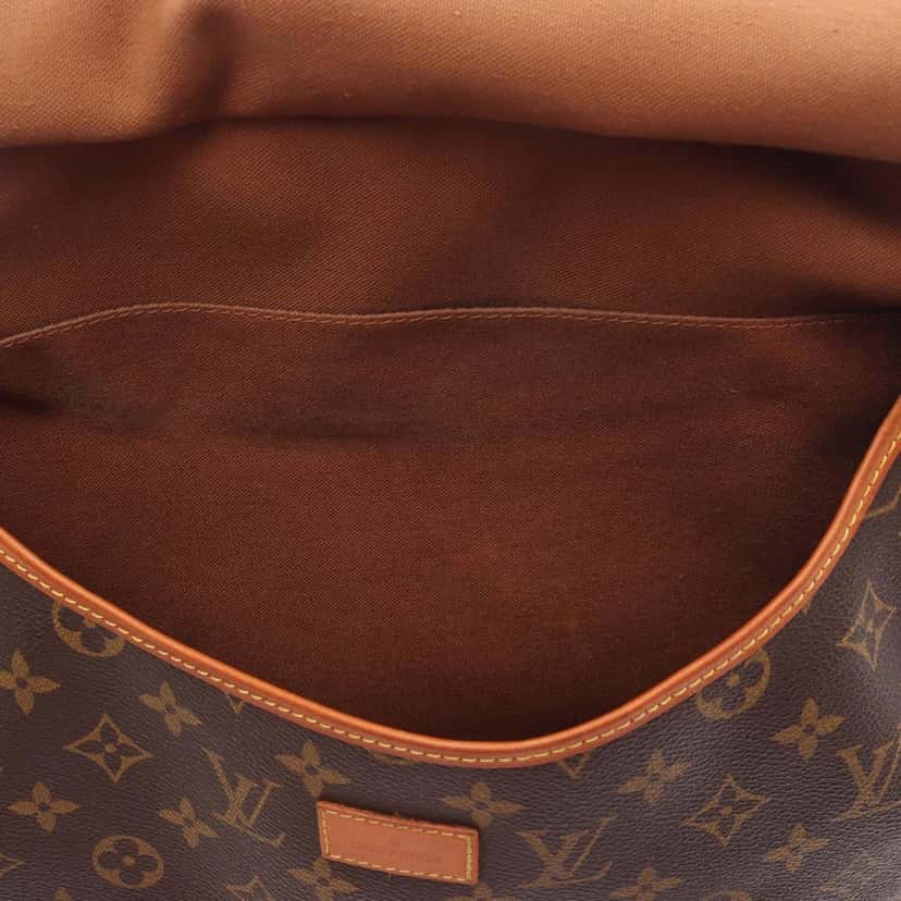 Louis Vuitton Monogram Saumur 35 Brown Canvas Good condition - Box View