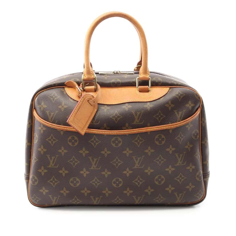 Louis Vuitton Monogram Deauville Brown Canvas Good condition - Front View