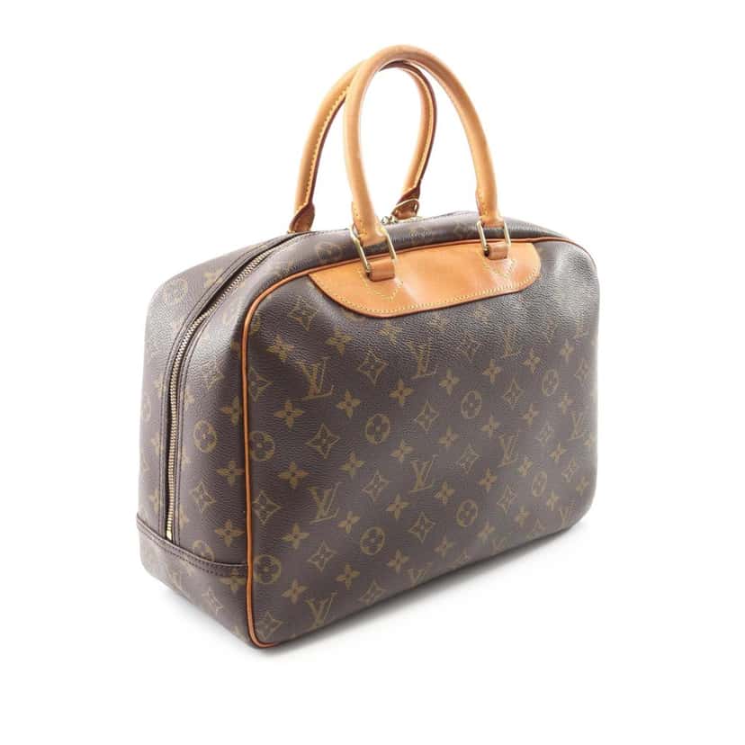 Louis Vuitton Monogram Deauville Brown Canvas Good condition - Back View