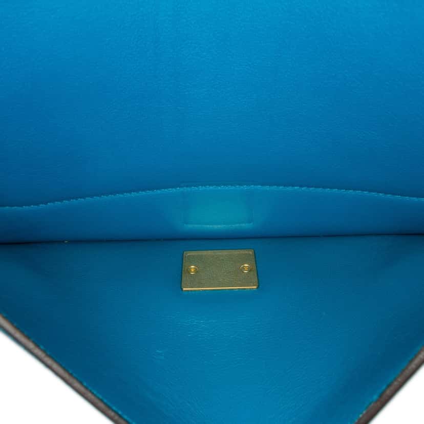 Celine Leather Frame Shoulder Bag Black Leather Very good condition - Box View