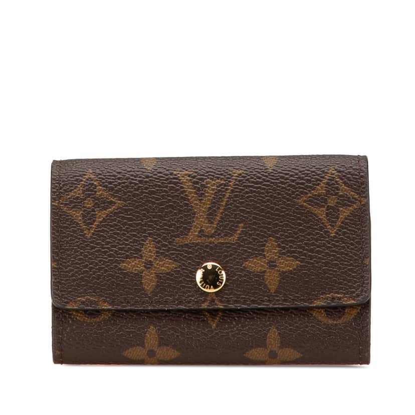 Louis Vuitton Monogram Multicles 6 Key Holder Brown Canvas Good condition - Front View