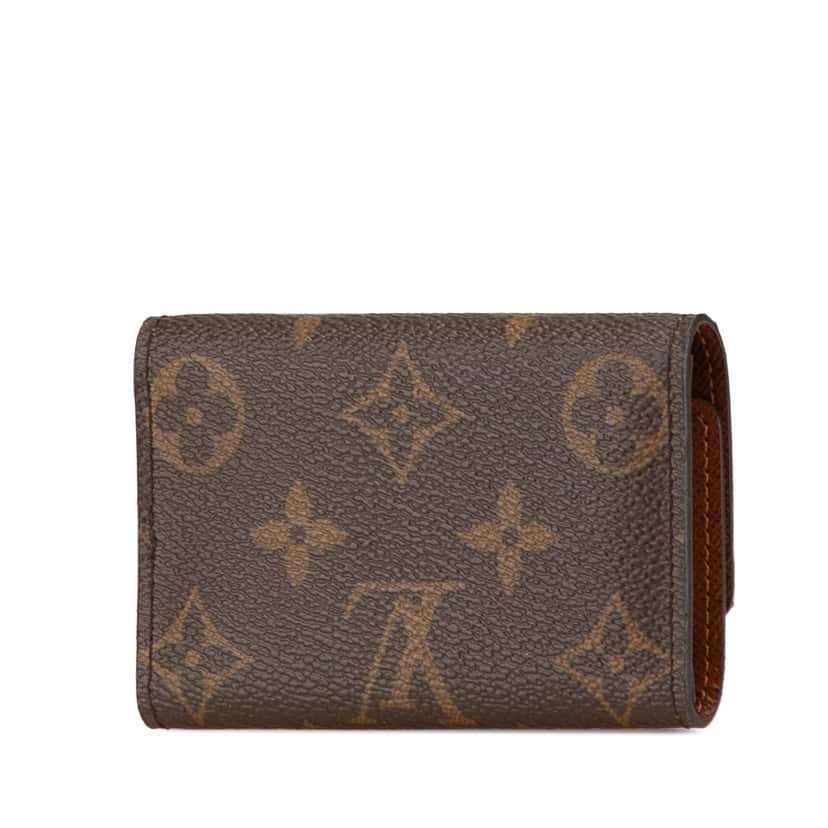 Louis Vuitton Monogram Multicles 6 Key Holder Brown Canvas Good condition - Back View