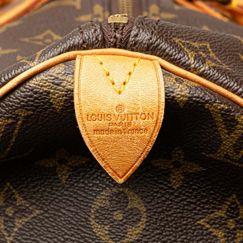 Louis Vuitton Monogram Speedy 40 Brown Canvas Good condition - Box View