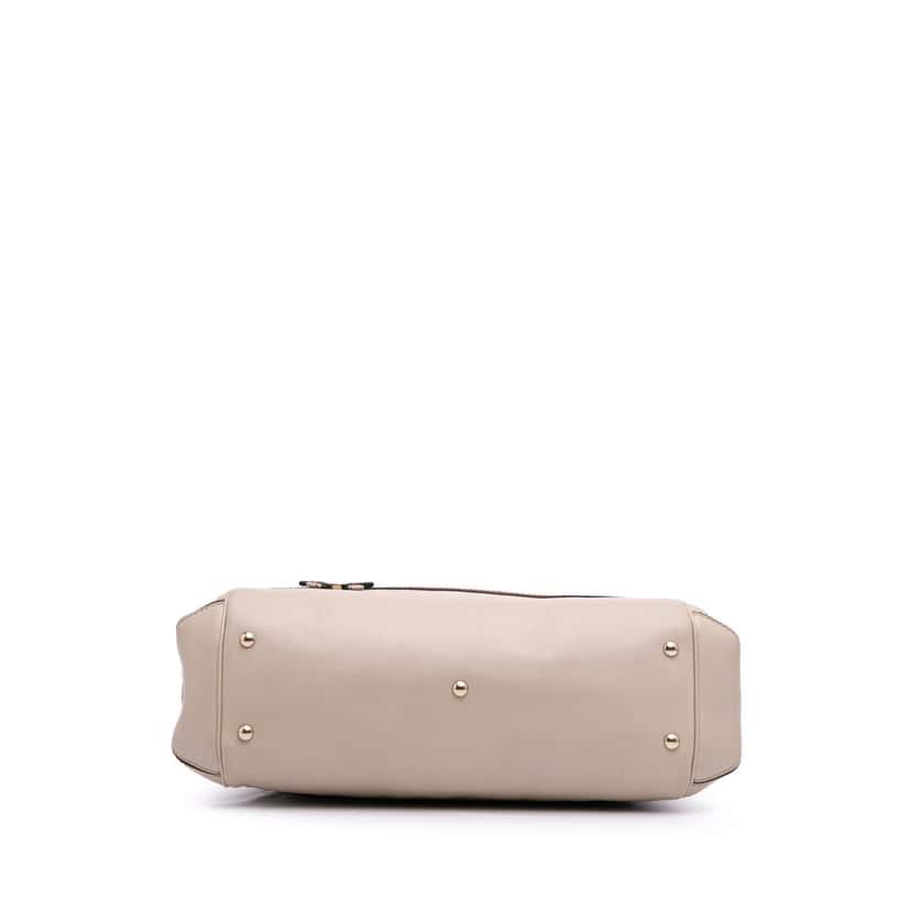 Gucci GG Canvas Web Mayfair Satchel Brown Canvas Good condition - Inside View