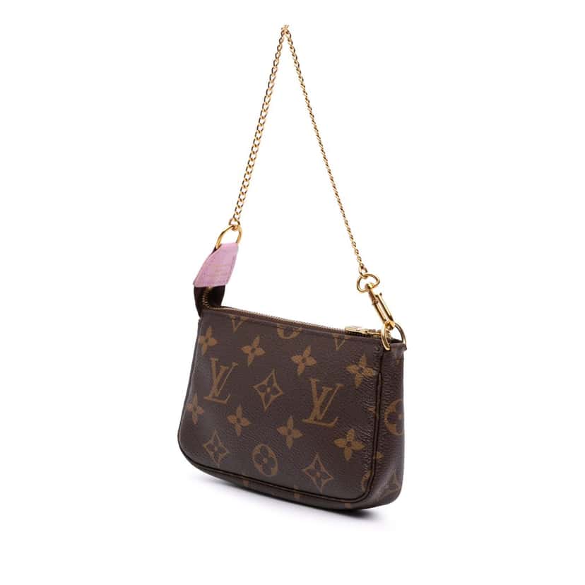Louis Vuitton Monogram Transatlantic Mini Pochette Accessoires Brown Canvas Good condition - Back View