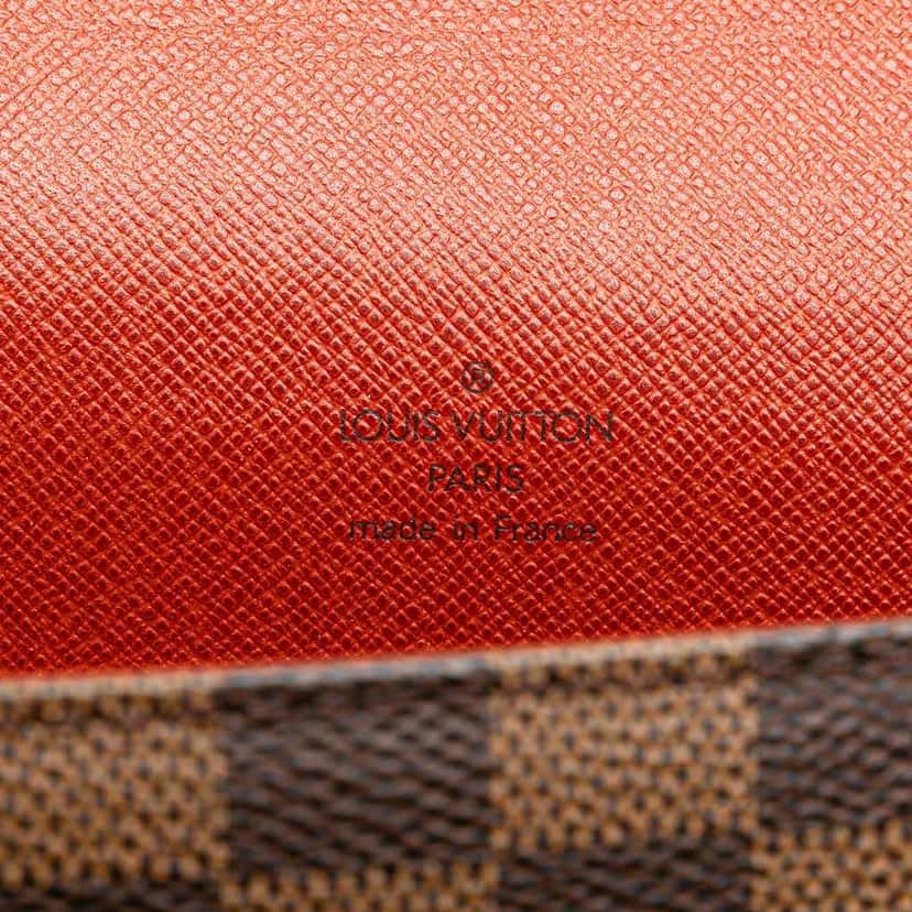 Louis Vuitton Damier Ebene Mini Tribeca Brown Canvas Good condition - Box View