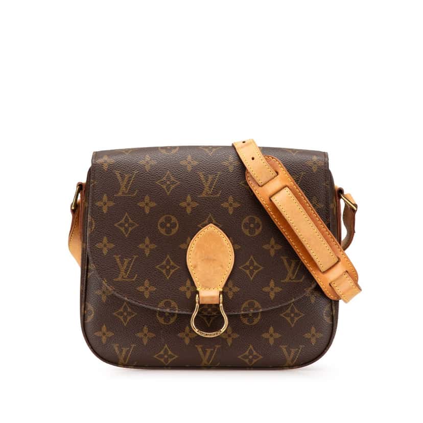 Louis Vuitton Monogram Saint Cloud GM Brown Canvas Good condition - Front View