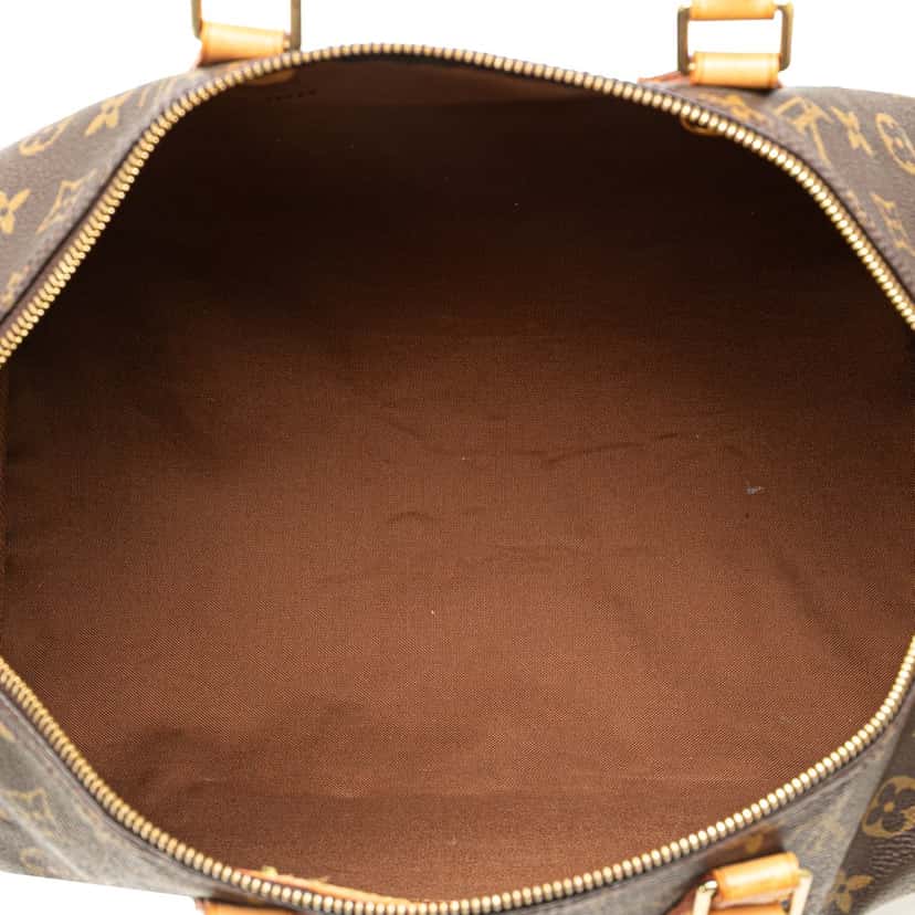 Louis Vuitton Monogram Speedy 40 Brown Canvas Good condition - Model View