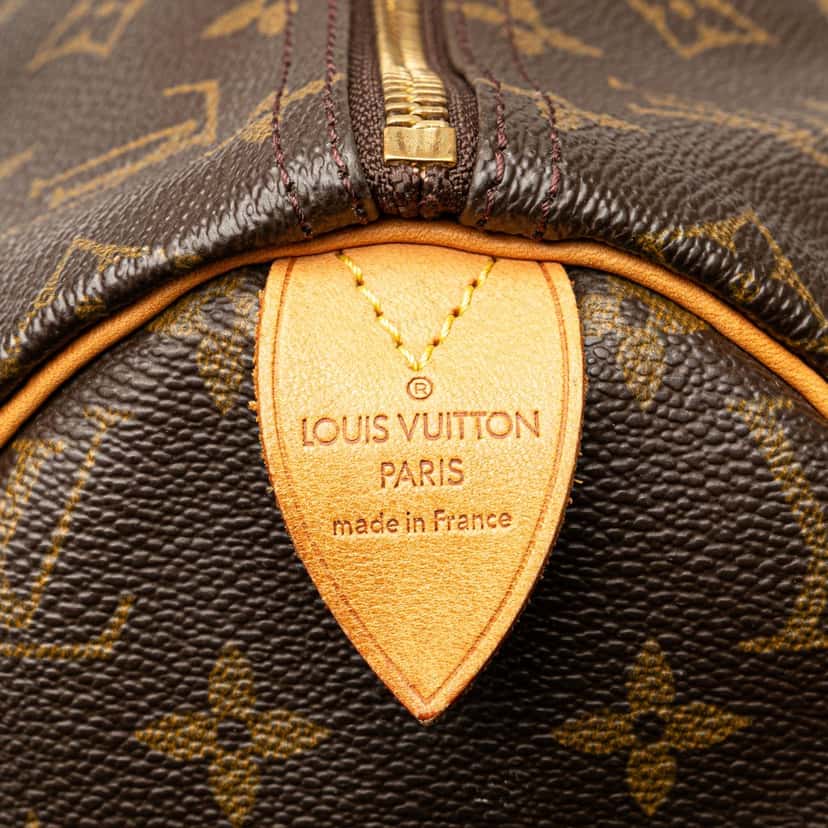 Louis Vuitton Monogram Speedy 40 Brown Canvas Good condition - Box View