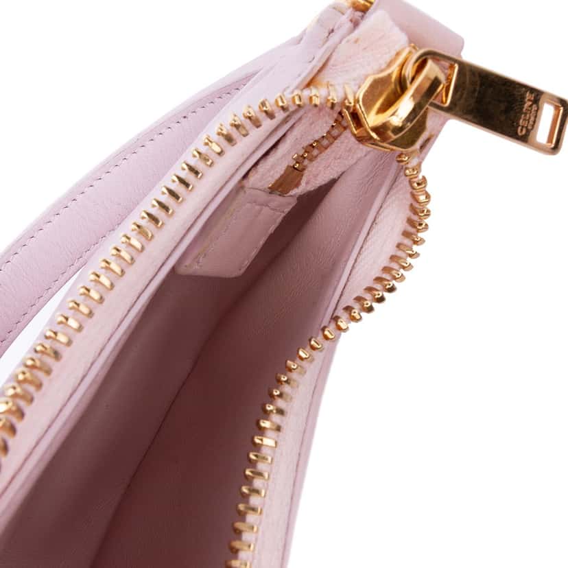 Celine Mini Smooth Calfskin Ava Shoulder Bag Pink Leather Very good condition - Box View