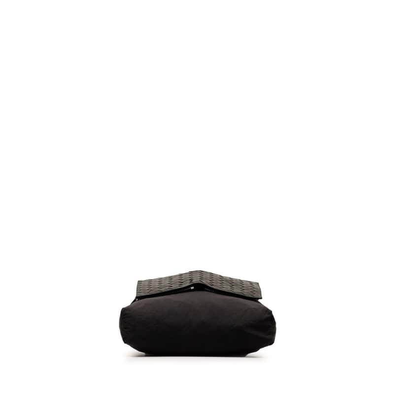 Bottega Veneta Intrecciato and Nylon Foldable Tote Black Good condition - Model View