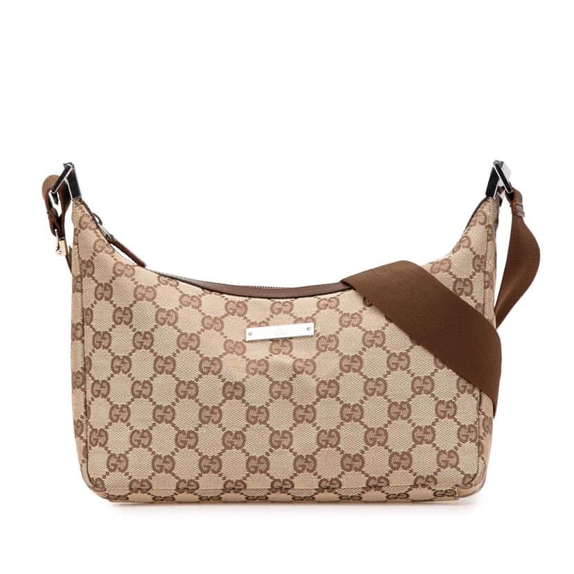 Gucci GG Canvas Crossbody Brown Canvas Good condition - Front View