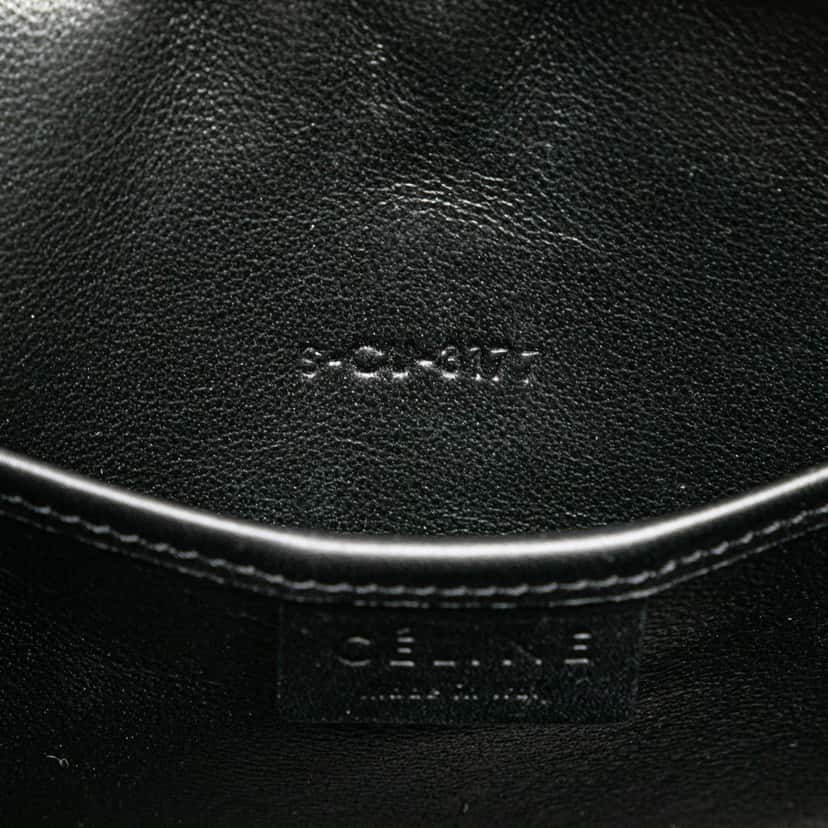 Celine Nano Tricolor Nubuck and Calfskin Luggage Tote Brown Leather Good condition - Box View