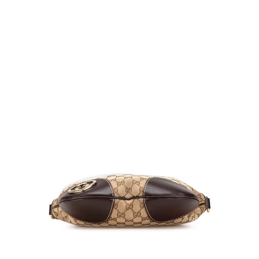 Gucci GG Canvas Lovely Crossbody Brown Canvas Good condition - Inside View