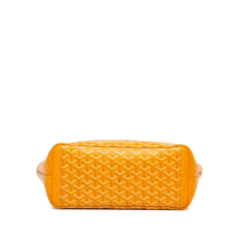 Goyard Goyardine Artois PM Yellow Canvas Good condition - Inside View