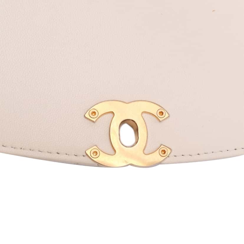 Chanel Small Quilted Lambskin CC Coin Flap Brown Leather Good condition - Box View
