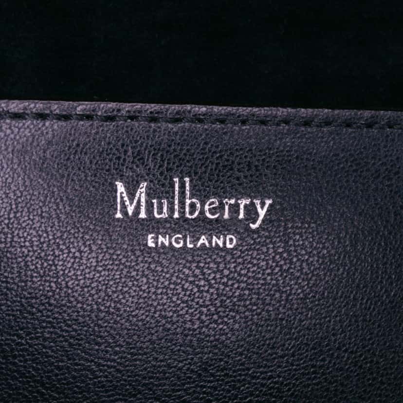 Mulberry Smooth Calfskin Selwood Crossbody Blue Leather Good condition - Box View