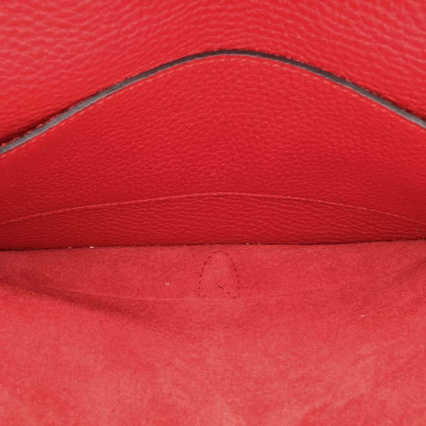 Gucci Leather Soft Jackie Convertible Crossbody Red Leather Good condition - Model View