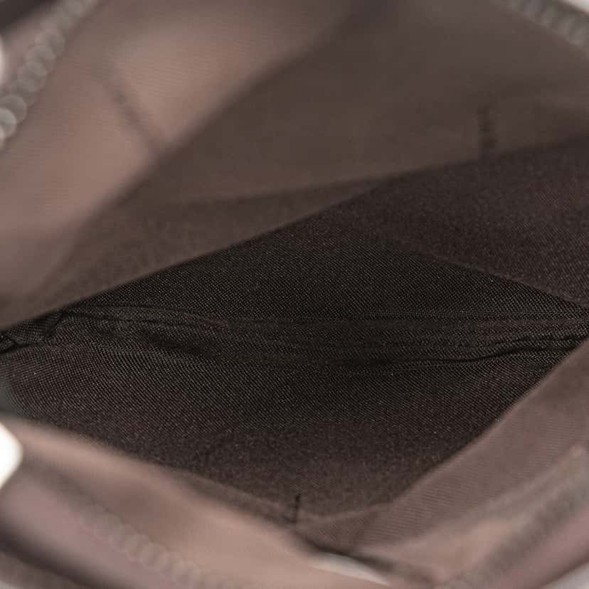 Fendi Zucchino Canvas Crossbody Brown Canvas Good condition - Model View