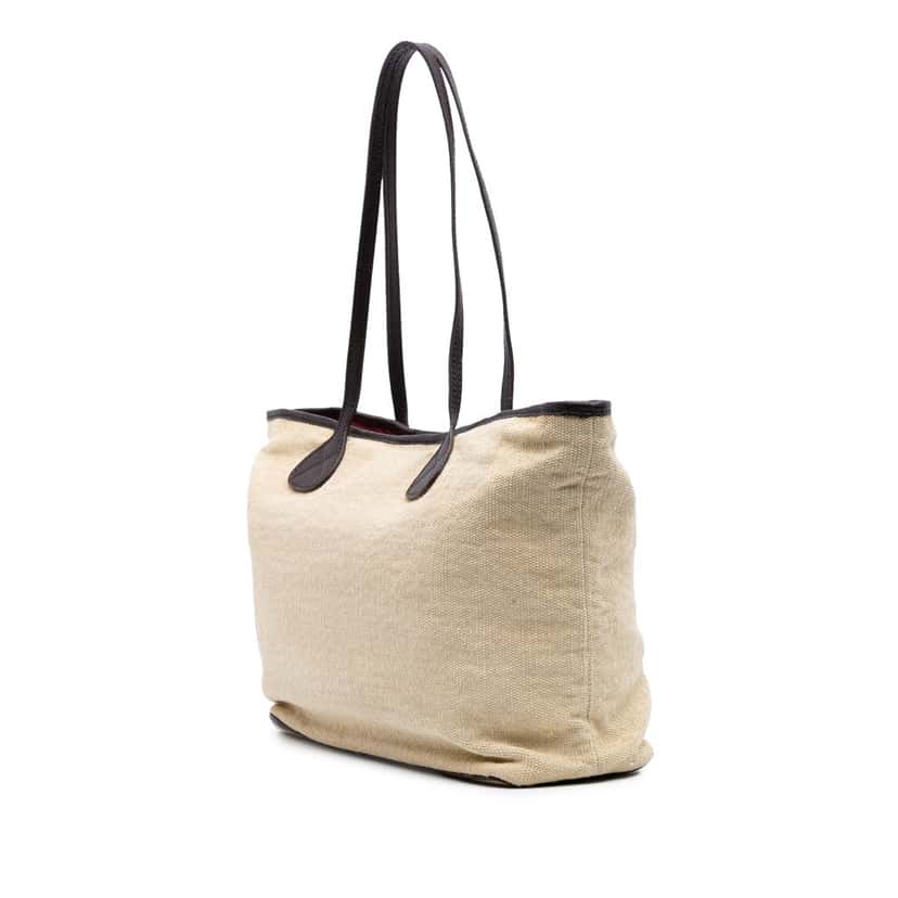 Celine Raffia Tote Brown Very good condition - Back View