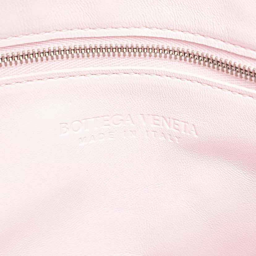 Bottega Veneta Nappa Intrecciato Cassette Crossbody Pink Leather Very good condition - Box View
