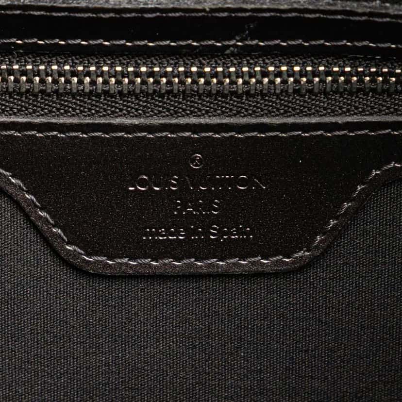Louis Vuitton Monogram Mat Stockton Grey Leather Good condition - Box View
