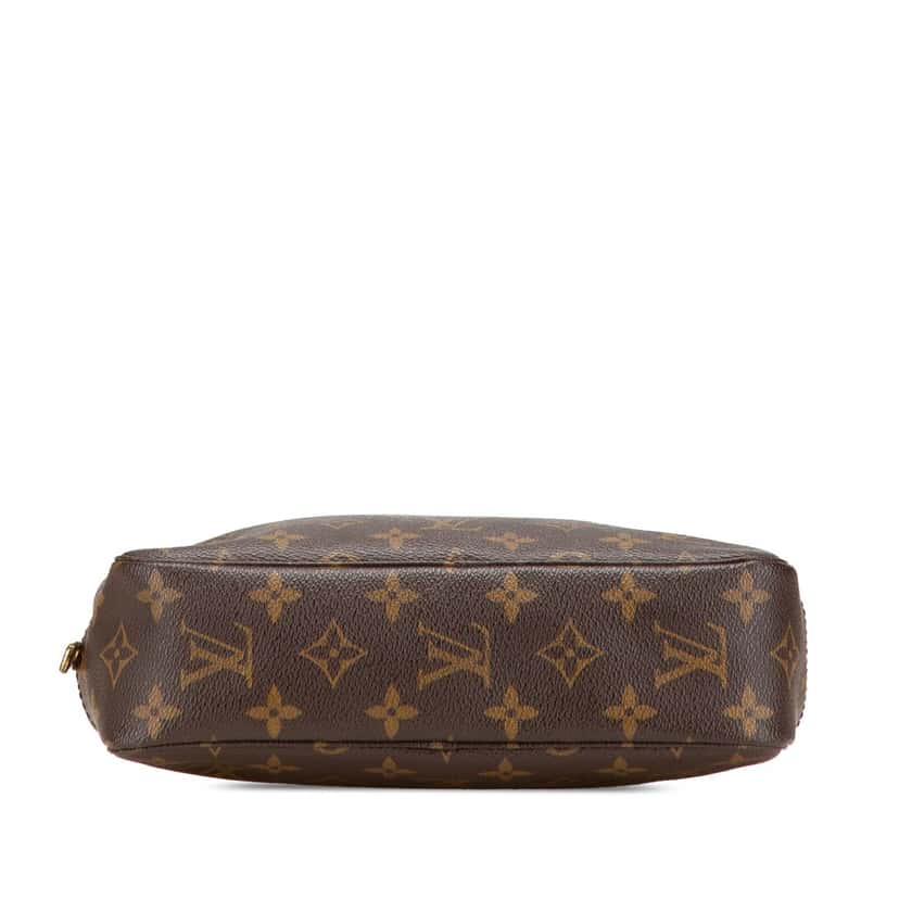 Louis Vuitton Monogram Trousse Toilette 23 Brown Canvas Good condition - Inside View