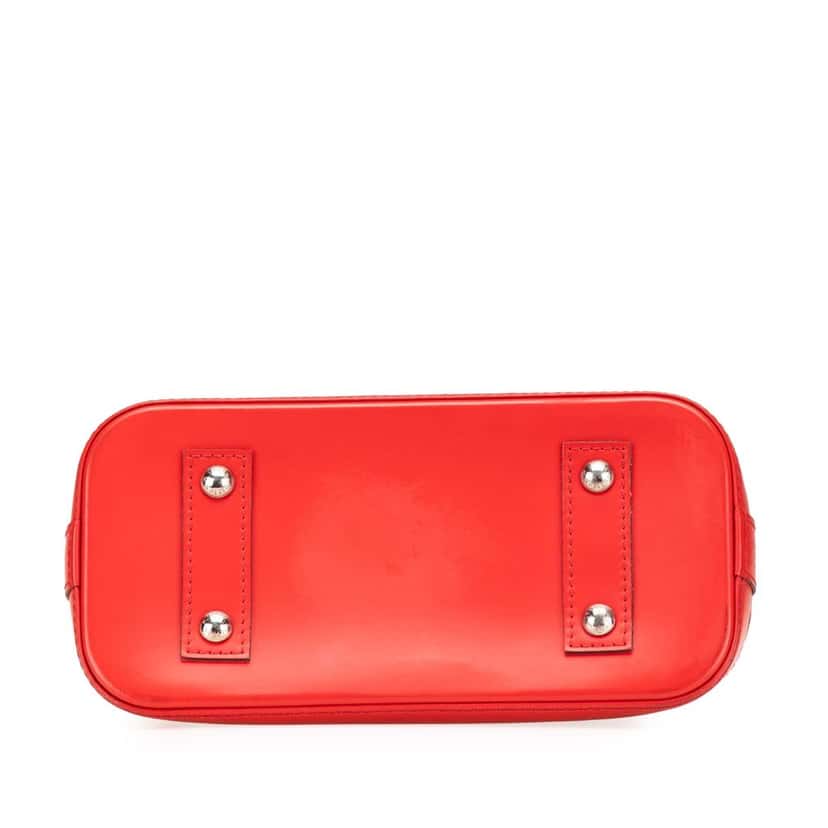 Louis Vuitton Epi Alma BB Red Leather Good condition - Inside View