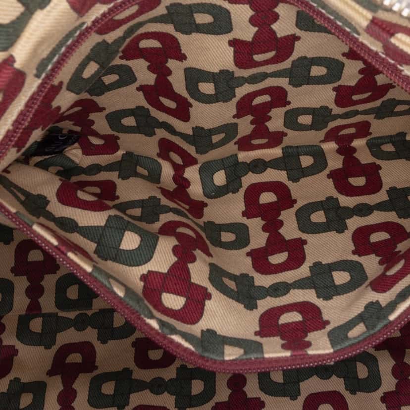 Gucci Guccissima Abbey D Ring Shoulder Bag White Leather Good condition - Box View