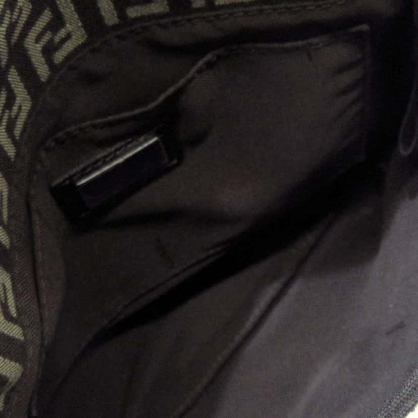 Fendi Zucchino Crossbody Brown Canvas Good condition - Box View