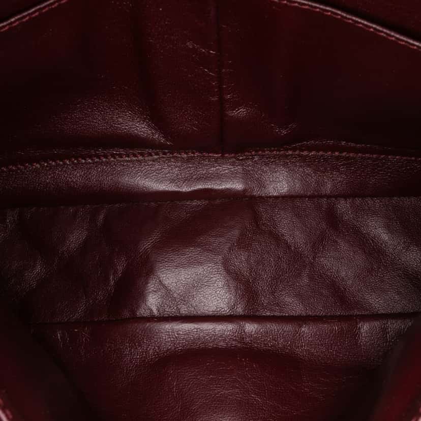 Chanel Medium Classic Washed Lambskin Bijoux Chain Double Flap Black Leather Good condition - Model View