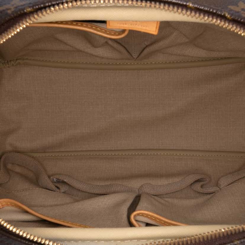Louis Vuitton Monogram Deauville Brown Canvas Good condition - Model View