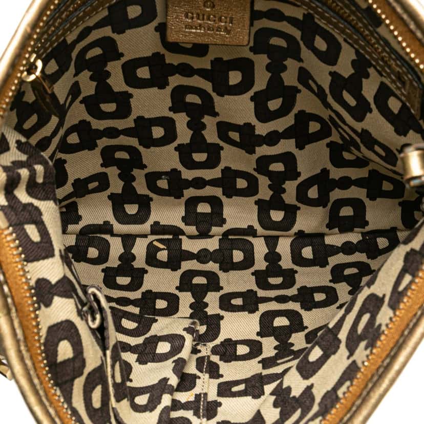 Gucci GG Canvas Jolicoeur Crossbody Brown Canvas Good condition - Model View