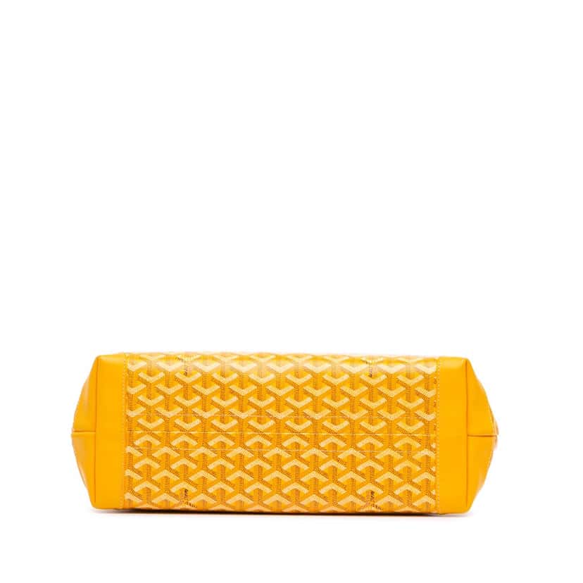 Goyard Goyardine Bellechasse PM Yellow Canvas Good condition - Inside View