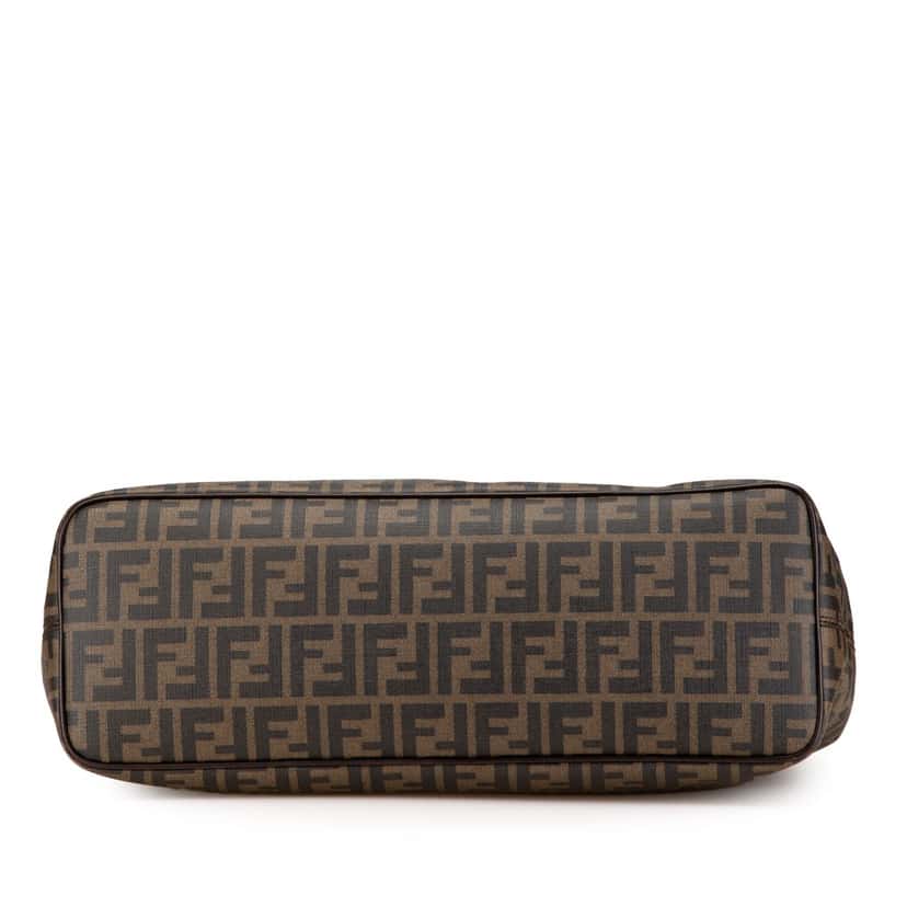 Fendi Zucca Spalmati Tote Brown Canvas Good condition - Inside View