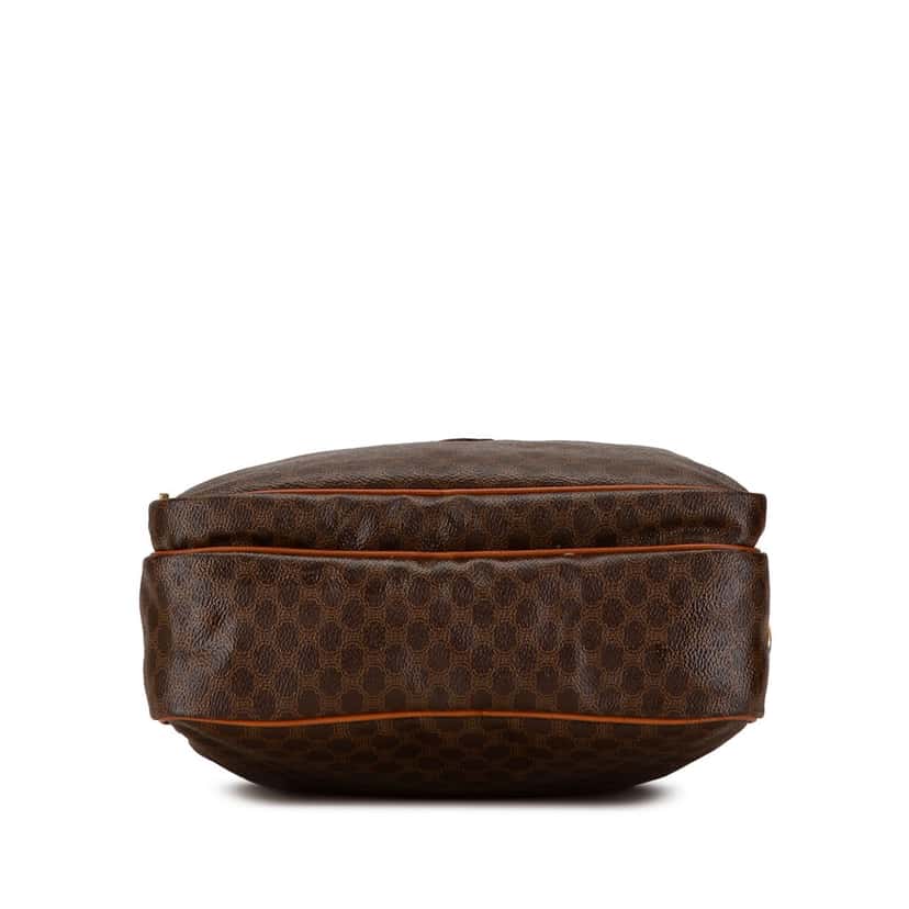 Celine Macadam Satchel Brown Canvas Good condition - Model View