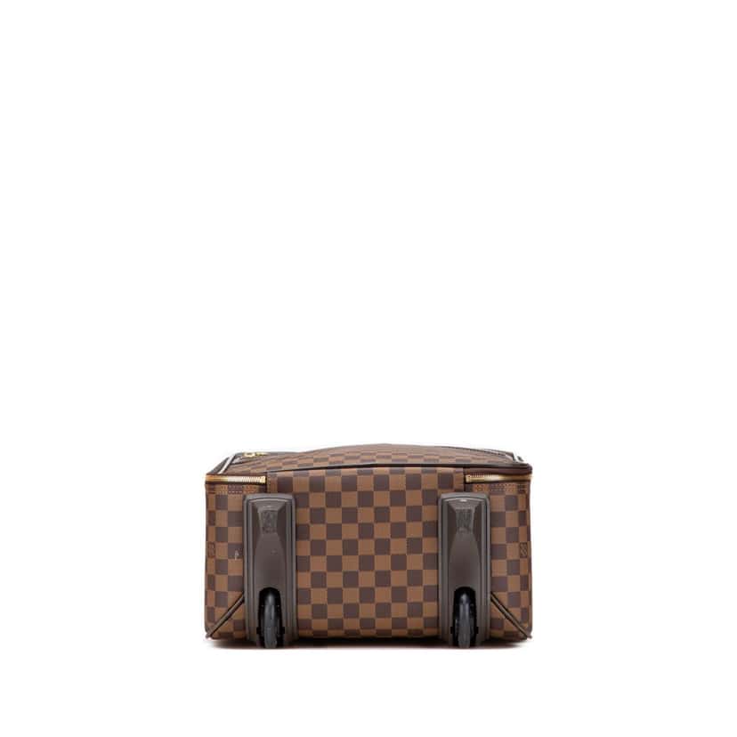 Louis Vuitton Damier Ebene Pegase 45 Brown Canvas Very good condition - Inside View
