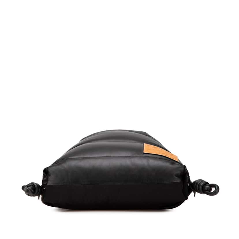 Loewe Nappa Yago Puffy Backpack Black Leather Good condition - Inside View