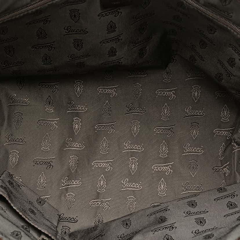 Gucci GG Canvas Web Jolie Tote Brown Canvas Good condition - Model View