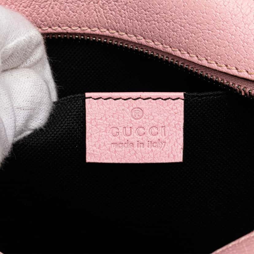 Gucci GG Supreme Psychedelic Crossbody Pink Canvas Good condition - Box View