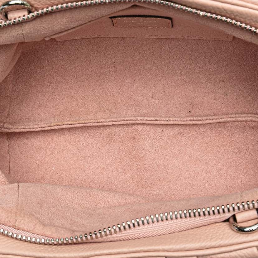 Louis Vuitton Monogram Mahina Scala Mini Pouch Pink Leather Very good condition - Model View