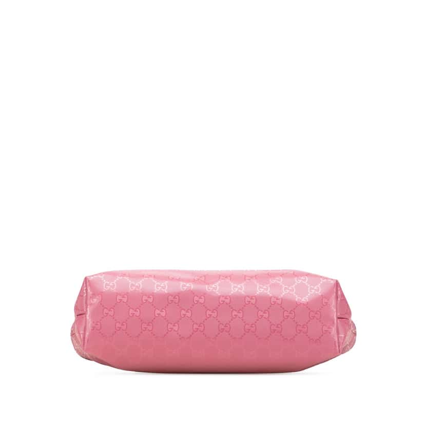 Gucci GG Imprime Joy Tote Pink Canvas Good condition - Inside View