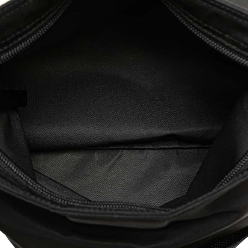 Prada Tessuto Zip Top Crossbody Black Good condition - Model View