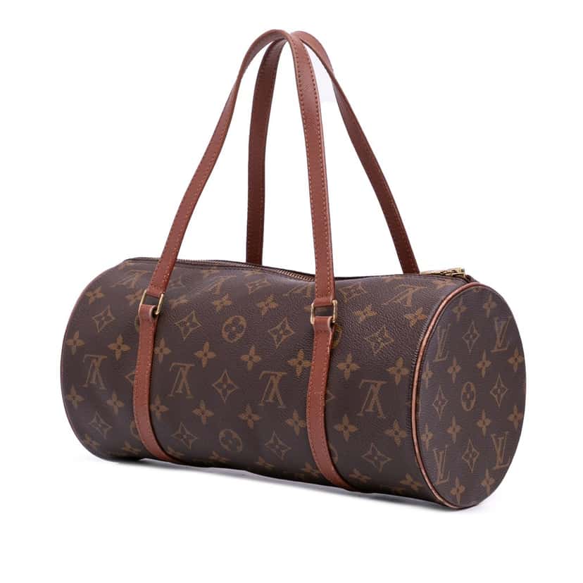 Louis Vuitton Monogram Papillon 30 Brown Canvas Good condition - Back View